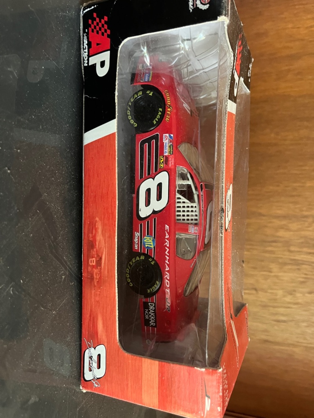 Dale #8 Red Die-Cast Race Car Toy